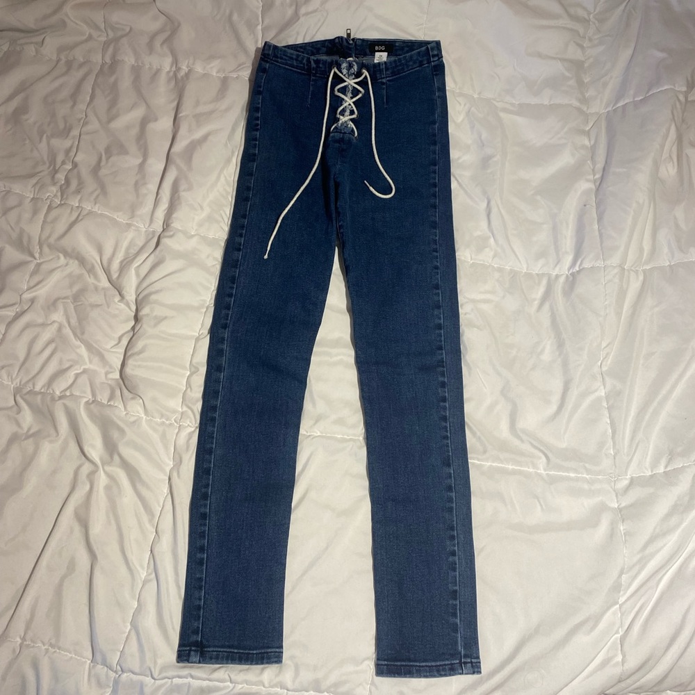 BDG Lace-Up Jeans